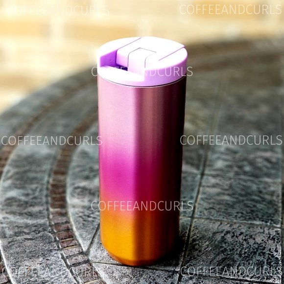 Starbucks Lilac Manderin Triclor Ombre Vacuum Insulated 12oz SS Tumbler - Picture 5 of 10